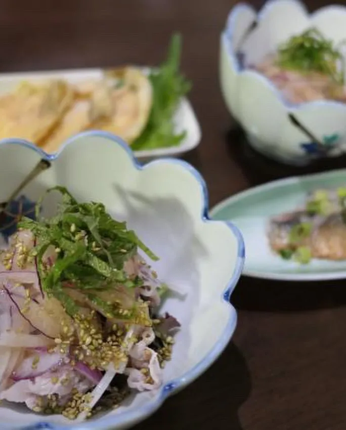 ごまわさびと「玉ねぎたっぷりの冷しゃぶサラダ」